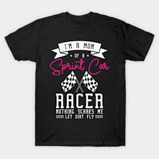 Sprint Car Dirt Track Racing T-Shirt